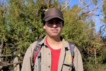 Un joven voluntario cuenta su experiencia en el Parque Patagonia